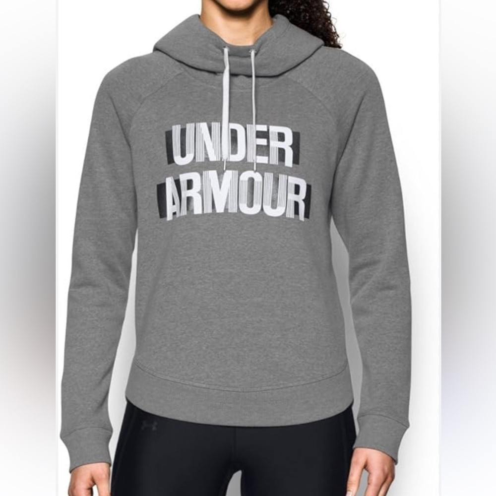 🎀 Under Armour Cowl Neck Pullover Hoodie  Loose Fit Plus Youth Sz XL